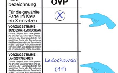 Wie vergibt man die Vorzugsstimmen